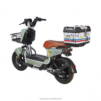 Vélo cargo électrique Monster pour livraison de repas, 60V 1000W, moteur avant à moyeu 3 vitesses, batterie intelligente en graphène, vélo électrique