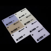 HASWEIT Plaque acrylique PMMA de qualité sanitaire, blanc laiteux, opale, 2mm, 5mm, 10mm, 4ft x 8ft, 433, 402, pour baignoire