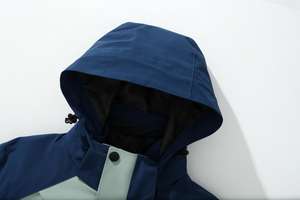 Giacca Softshell Staccabile con Imbottitura in Piuma, <span class=keywords><strong>Impermeabile</strong></span>, Leggera, con Cappuccio, Cappotto Sportivo con Zip per l'Inverno - Product Image 5