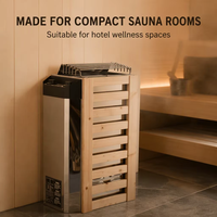Peralatan SAUNA Harga Terjangkau Pemanas Kayu Sauna Mini Pemanas Sauna Berbahan Bakar Kayu