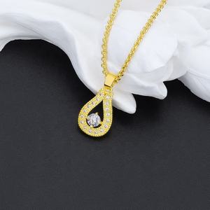 JXX - Collar de Latón Chapado en Oro de 24K para Mujer, Nuevo, Elegante y Moderno, Joyería al por Mayor para Aniversario - Product Image 3