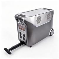 Centrale Électrique Portable MK 5000W, 5000 Watts, 4608Wh, Onde Sinusoïdale Pure, Batterie Lithium-Fer, pour Maison, Camping et Diffusion en Direct