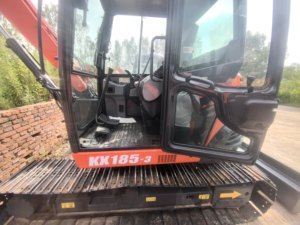 Mini Excavadora de 8 Toneladas Kubota KX185 Usada, Pequeña Excavadora de Orugas de Segunda Mano, Equipo de Construcción con Pocas Horas de Trabajo, Certificación CE - Product Image 6