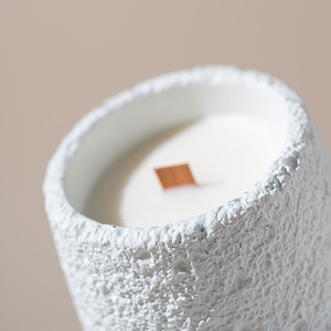 Großhandel ELAN Handgemachte Sojawachs Moderne Steinglas-Duftkerzen Ungiftige Weihnachts- und Erntedankfest-Dekorationskerzen für Zuhause - Product Image 4