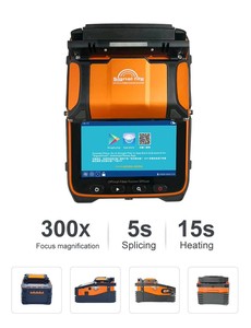 เครื่องเชื่อมไฟเบอร์ออปติกไฟเบอร์ AI9เครื่องเชื่อมแบบหกมอเตอร์ AI-9ไฟเบอร์ออปติก FTTH - Product Image 3