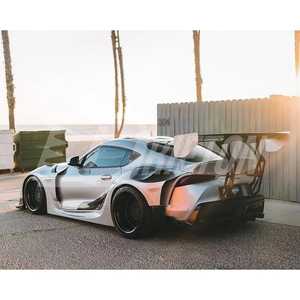 สปอยเลอร์หลังคาร์บอนไฟเบอร์ทรง Supra HKS GT สำหรับ Toyota Supra MKV A90 A91 - Product Image 3