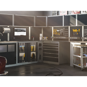 Fami GARAGE099 muebles de taller modulares con tapa de goma, 1428x635x2000mm - Product Image 5