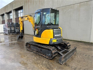 Mini-excavatrice KOMATSU PC50 d'occasion de haute qualité, 5 tonnes, 95% neuve, moteur d'origine, roulement d'engrenage, cœur PLC, y compris la boîte de vitesses et la pompe - Product Image 2