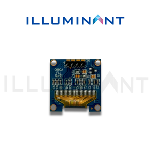 Módulo de pantalla de Panel personalizado de 0,96 pulgadas Módulo blanco PMOLED 27,5x27,8x3,0 SPI 128x64 Resolución Pin Conector 120cd/m2 Brillo - Product Image 3