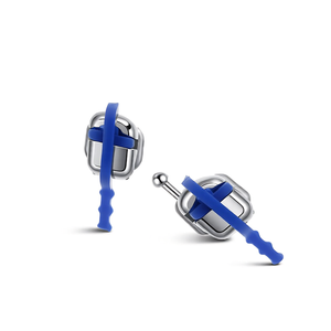 Supports orthodontiques auto-ligaturants brillants 2G avec crochet 345 pour vente en gros - Product Image 2