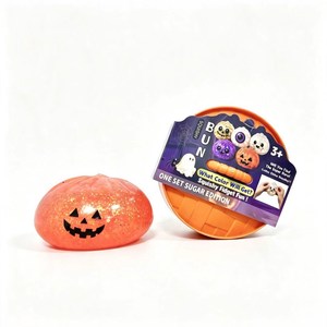 Vendita all'ingrosso di fabbrica: Nuovo Giocattolo Antistress Personalizzato a Forma di Baozi con Espressioni Carine, Divertente Baozi Zucca Fantasma di Halloween - Product Image 5