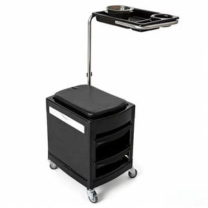 Hair Salon Trolley Tool Cart Hair Salon Special Tool Cabinet Hair Salon <b>Storage</b> Rack <b>Drawer</b> Style Mirror Cabinet - Product Image 1
