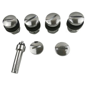 Kit de valve dissimulée en cuivre pour pneu tubeless, raccord américain, pour modernisation et remplacement - Product Image 5