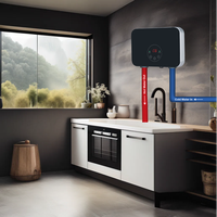 Chauffe-eau électrique instantané 220V 3.5KW certifié CE, chauffe-eau instantané sans réservoir pour la maison, utilisation en cuisine