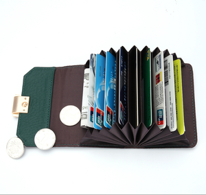 Nouveau Porte-Cartes Carré de Haute Qualité pour Femme 2026, Petit Sac Décoratif en Cuir Litchi avec Fil de Couture Tendance - Product Image 2