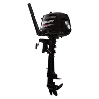 Nuevo Motor Fuera de Borda Mercury Original Mercruiser Marino de 4 Tiempos y 5 HP de Gasolina con Eje Flexible para Barco