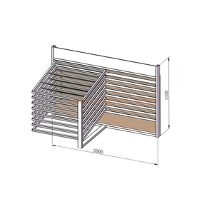 <strong>Customized</strong> for Durable Metal <strong>Tile</strong> Push-Pull <strong>Display</strong> Rack Eco-Friendly Portable Ceramic Showroom <strong>Display</strong> Cabinet <strong>Sample</strong> Stone Sli - Product Image 6