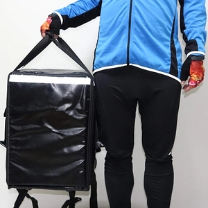 Mochila enfriadora de entrega térmica multifuncional 600D Portador de <span class=keywords><strong>pizza</strong></span> aislado de doble cubierta 20L Almacenamiento de alimentos para exteriores - Product Image 4