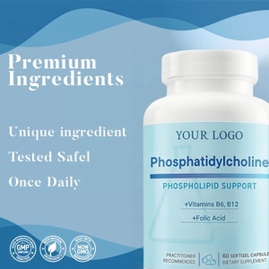 Hot Bán tự nhiên hướng dương não bổ sung vitamin B6 B12 50% 70% chiết xuất đậu nành Phosphatidylserine Softgels cho sức khỏe - Product Image 3