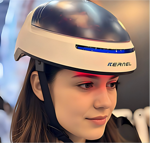 <span class=keywords><strong>Casque</strong></span> laser Kernel 8000B 204 LLLT pour stimuler les follicules pileux, améliorer la circulation du cuir chevelu chez les hommes et les femmes souffrant d'alopécie androgénétique - Product Image 1