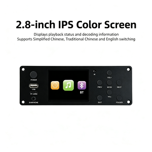 2,8 inch IPS-scherm <span class=keywords><strong>BT</strong></span> Lossless Audio Player Decoder <span class=keywords><strong>Board</strong></span> Module DC 5-12V coaxiale optische uitgang - Product Image 4