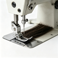 Machine à coudre industrielle UNIQUE UN-872JF pour la fabrication de mèches de cheveux, machine professionnelle à grande vitesse pour la confection de perruques