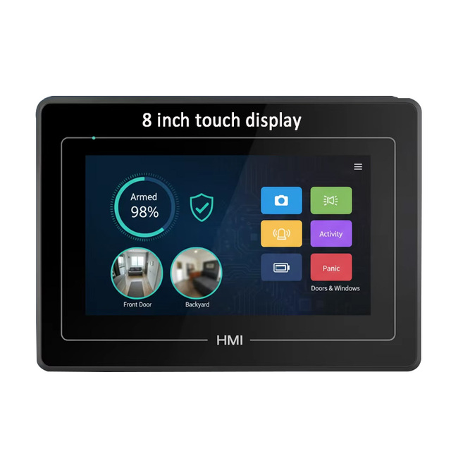 SMRTE VD12 Modbus Smart Accessory 8-inch Medical-Grade Color LCD Resistive Touch Screen RS485 Communication Serial Port Housing
