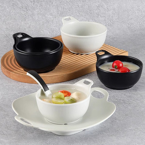 Trendy dessert bowls, sweet soup bowls, commercially appealing and creative melamine <b>plastic</b> bowls for ice cream, taro balls, - Product Image 1