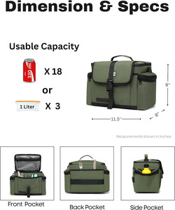 Bolsas Térmicas Impermeables Personalizadas <span class=keywords><strong>de</strong></span> Gran Capacidad para Entusiastas del Aire Libre, Más Vendidas - Product Image 2