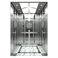 Ascenseur commercial pour passagers 800 kg, ascenseurs résidentiels 6 passagers
