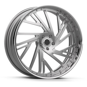 RCSR Llantas Forjadas de 24 26 28 <span class=keywords><strong>30</strong></span> Pulgadas 6x135 6x139.7 Cromadas para Chevy de 6 Birlos, Jeep Wrangler, Mustang - Product Image 4