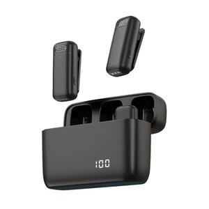 K6 Microphone sans fil Lapel Portable Mic Gaming Phone Interview <span class=keywords><strong>Youtube</strong></span> Live Streaming - Product Image 2