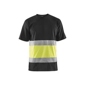 BLAKLADER-Camiseta Hi-Vis 338710309933S Negro/Amarillo-EAN 7330509524404 ROPA DE TRABAJO DE LA HI-VIS - Product Image 1