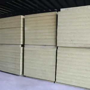 Высокая плотность внешней стены теплоизоляционная каменная плита из минеральной ваты 120 кг/м3 40 мм лист панели из минеральной ваты
