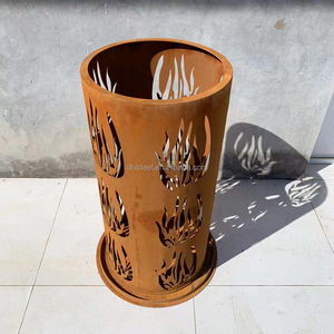 Ngoài Trời Rỉ Sét Corten Thép Cao Lửa <span class=keywords><strong>Pit</strong></span> Ngoài Trời Propain Fire <span class=keywords><strong>Pit</strong></span> Để Bán - Product Image 3