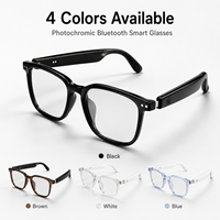 Lunettes Intelligentes Photochromiques GS07 avec Musique Sans Fil, Appels, Traduction IA, Assistant Vocal et Navigation – Modèle Exclusif pour Hommes