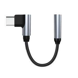<span class=keywords><strong>Adaptateur</strong></span> audio USB-C mâle vers 3,5 mm AUX, câble dongle <span class=keywords><strong>jack</strong></span> casque Type-C vers AUX, cordon coudé compatible avec <span class=keywords><strong>iPhone</strong></span> 17 16 15 - Product Image 1