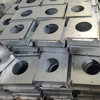 Boîte en tôle d'acier inoxydable Usine de tôle Fabrication de tôle galvanisée OEM personnalisé sur la base des dessins fournis