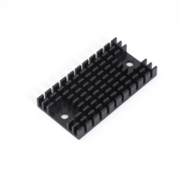 Radiateur de dissipateur thermique en aluminium personnalisé pour circuit imprimé Dissipateurs de chaleur pour circuit imprimé Led Cooling Cooler Amplifier Transistor Semiconductor Device
