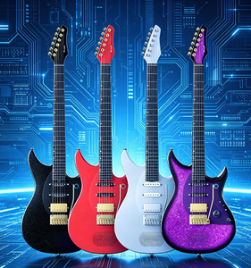 Guitarra Eléctrica Inteligente Enya Inspire Pro de 6 Cuerdas con Acabado Brillante, Construcción de Fibra de Carbono, Pastillas S-S-H Integradas, Profesional - Product Image 1
