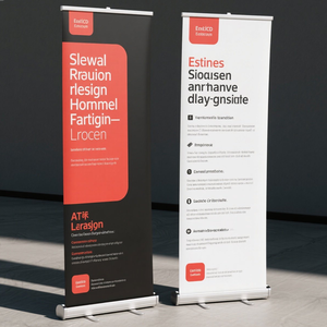 <span class=keywords><strong>Bandera</strong></span> Promocional Enrollable Retráctil JY-R-01 <span class=keywords><strong>de</strong></span> 80 x 200 cm <span class=keywords><strong>de</strong></span> <span class=keywords><strong>la</strong></span> Marca JY, Soporte para Pancartas, Vinilo Estándar - Product Image 5