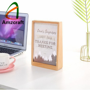 Thân Thiện Với Môi Bằng Gỗ Lịch Chủ Và <span class=keywords><strong>Menu</strong></span> Hiển Thị Giá Có Thể Tái Chế Trang Chủ Bảng Trang Trí Cho Bán Buôn - Product Image 6