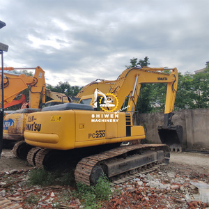 โปรโมชันโรงงานเครื่องขุดตีนตะขาบ Komatsu ของแท้จากญี่ปุ่นมือสองรุ่นขายดี PC220 PC160 PC130ประหยัดน้ำมัน - Product Image 4