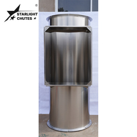 STARLIGHT CHUTES LAUNDRY CHUTE PRO -SS304 Acier inoxydable Moteur Contrôle d'accès intelligent pour l'hôtellerie exigeante