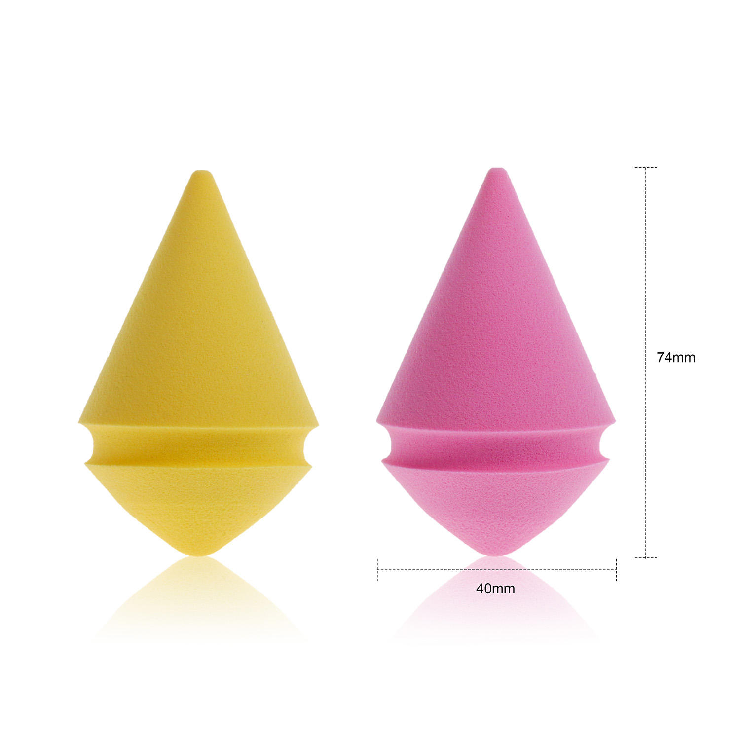 ฟองน้ำแต่งหน้าสีทอง