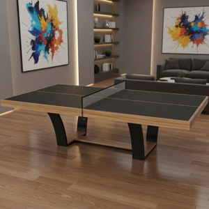 <span class=keywords><strong>Table</strong></span> <span class=keywords><strong>de</strong></span> <span class=keywords><strong>tennis</strong></span> <span class=keywords><strong>de</strong></span> <span class=keywords><strong>table</strong></span> professionnelle en bois massif, OEM ODM, logo personnalisé, taille sur mesure pour la maison, le bureau, le club, les jeux <span class=keywords><strong>de</strong></span> loisirs en intérieur, vente en gros - Product Image 1