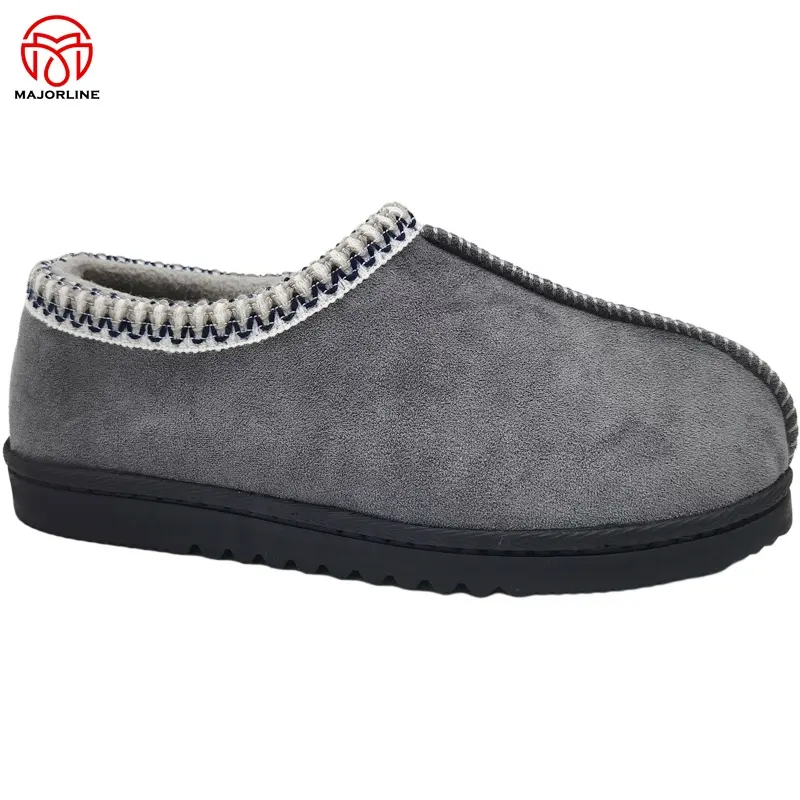 OEM vendita calda fabbrica diretta spedita stile semplice signore memory foam pantofola in pelliccia sintetica foderata in pile scarpe super morbide