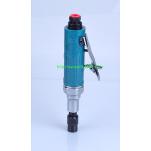 Amoladora neumática de tipo recto, entrada de aire de 1/4 pulgadas, interruptor de disparo con escape trasero para pulido y amolado de metales - Product Image 3