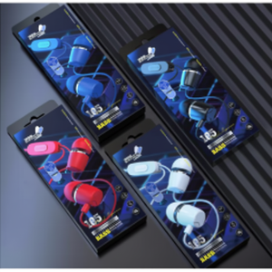 Auricolari cablati tipo-C e 3.5mm con microfono in scatola per acquisti all'ingrosso - Product Image 1