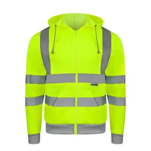 Sudadera con Capucha de Alta Visibilidad, Mercancía Personalizada - Product Image 2